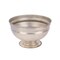 Silver Gold Metal Compote Bowl – 8"x5" Pedestal Vase for Weddings & Decor-KE280148
